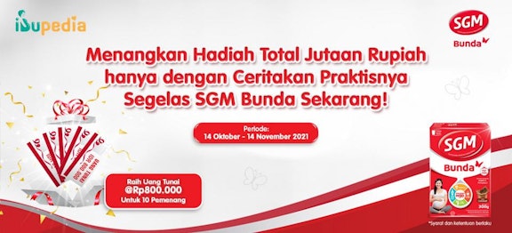 Ikuti Photo Competition SGM Bunda dan menangkan hadiah total 8 Juta!