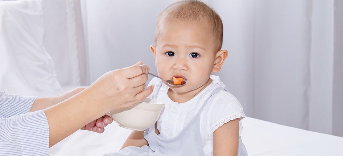  Porsi  ASI Untuk Bayi  Yang Baru Mulai MPASI Ibupedia