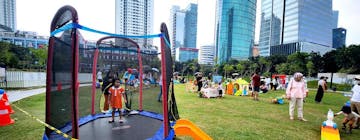 Seru-Seruan Main Sama Anak di Pop Up Playground Buumi Roadshow