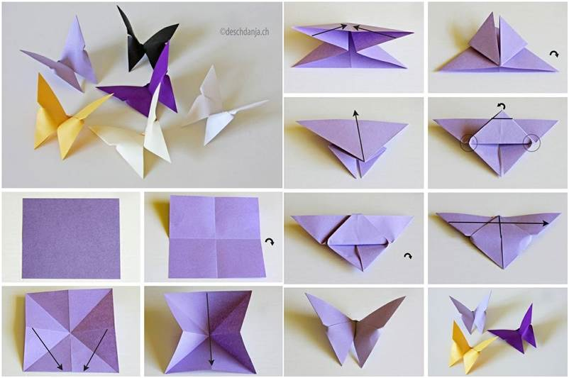 10 Cara Sederhana Melipat Kertas Origami Yang Mudah Ibupedia
