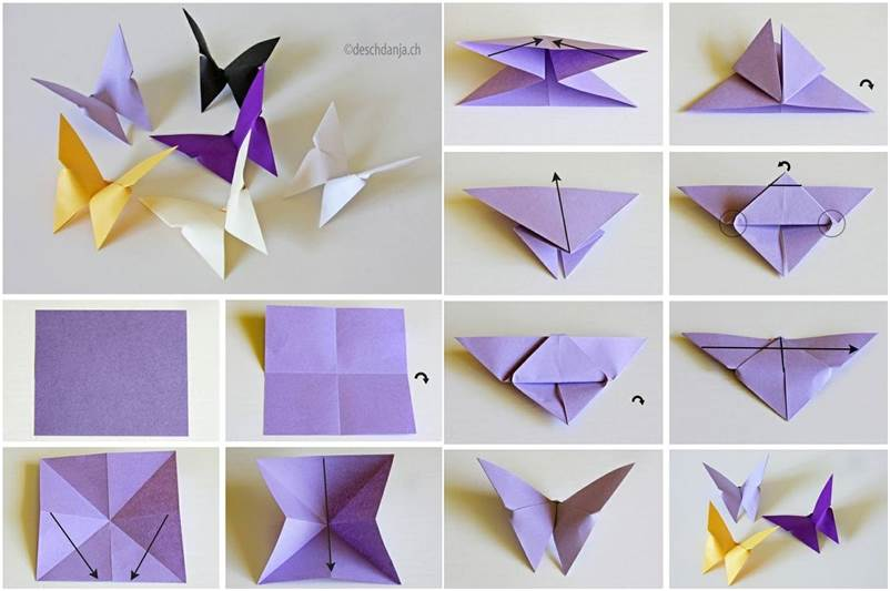 10 Cara Sederhana Melipat Kertas Origami Yang Mudah - Ibupedia